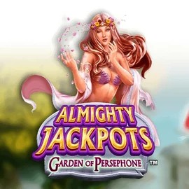 Almighty Jackpots: Garden of Persephone casino game by Novomatic – featured logo at Panosta Casino
