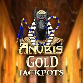 Anubis Gold Jackpots online game logo by Inspired Gaming on panosta.eu.com