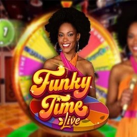 Funky Time logo by Evolution Panosta Casino