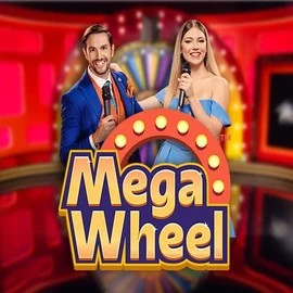 Mega Wheel online game logo by Pragmatic Play on panosta.eu.com
