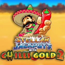 Stellar Jackpots with Chilli Gold x2 logo – Jackpots by Lightning Box Game at Panosta Casino